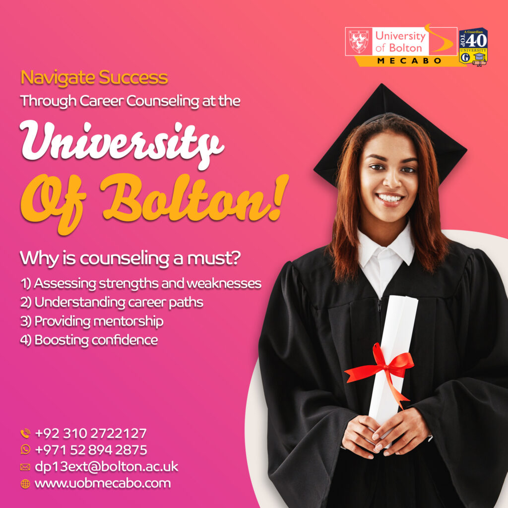 Read more about the article Navigate Success Through Career Counselling at The University of Bolton