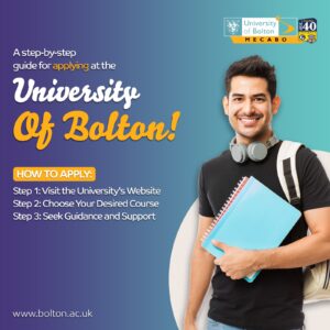 Read more about the article Steps to Apply at the University of Bolton